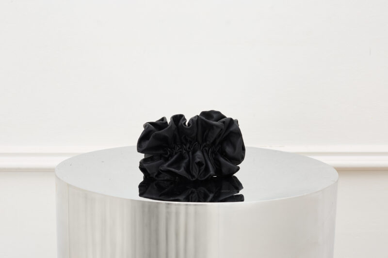 Leather Scrunchie